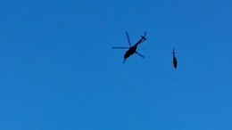 Helicopter, Being Airlifted By MI-17 Chopper, Crashes In Kedarnath