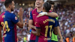 Raphinha Bags Hat-Trick As Barca Hit Real Valladolid For Seven