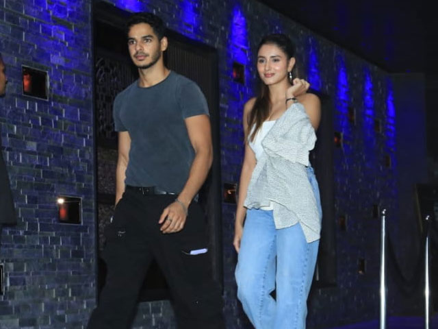Ishaan Khatter's Dinner Date With Rumored Girlfriend Chandni Bainz