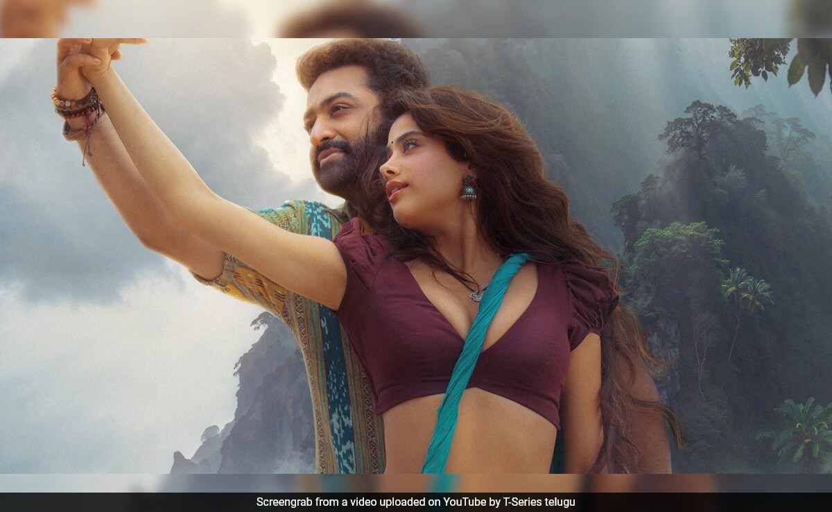 <i>Devara</i> New Song <i>Chuttamalle</i>: Jr NTR Plus Janhvi Kapoor Equals Romance
