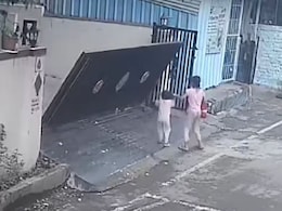 On Camera, Iron Gate Falls On 3-Year-Old Pune Girl, She Dies On Camera, Iron Gate Falls On 3-Year-Old Pune Girl, She Dies