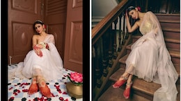 Mouni Roy Displays The Ethereal Charm Of A Goddess In A Beautiful White <i>Saree</i>