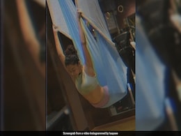 Just Taapsee Pannu Casually Acing Aerial Yoga: "Hanging Is My Favourite Pastime" Just Taapsee Pannu Casually Acing Aerial Yoga: "Hanging Is My Favourite Pastime"