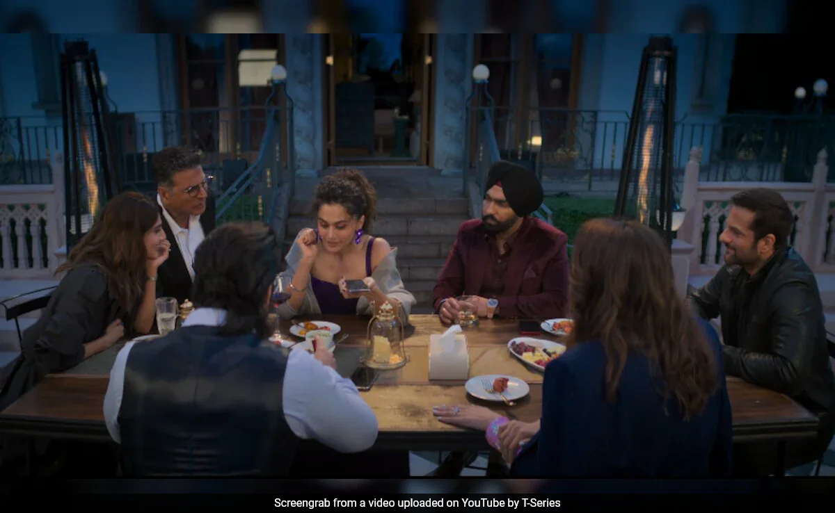 <i>Khel Khel Mein</i> Trailer: Akshay Kumar, Taapsee Pannu, Fardeen Khan's Game Night Gone Wrong