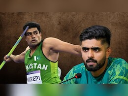 बाबर आझमच्या पोस्टनं पाकिस्तानात गोंधळ, Arshad Nadeem चं अभिनंदन आलं अंगाशी