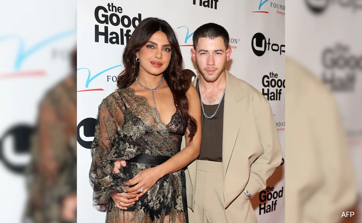 At <I>The Good Half</I> Premiere, Nick Jonas' Plus One Was The Usual Suspect - Wife Priyanka Chopra. See Pics