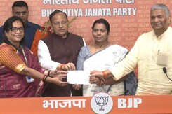 Mamata Mohanta Joins BJP Day After Quitting BJD, Resigning As Rajya Sabha MP Mamata Mohanta Joins BJP Day After Quitting BJD, Resigning As Rajya Sabha MP