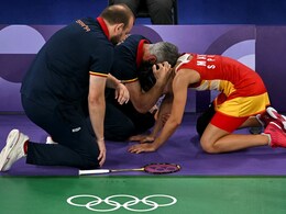 Watch: Carolina Marin In Tears After In-Game Injury Ends Paris Olympic 2024 Dream