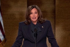 "We're Not Going Back": Kamala Harris' Historic Speech | Trump Slams Harris | US Election Watch "We're Not Going Back": Kamala Harris' Historic Speech | Trump Slams Harris | US Election Watch