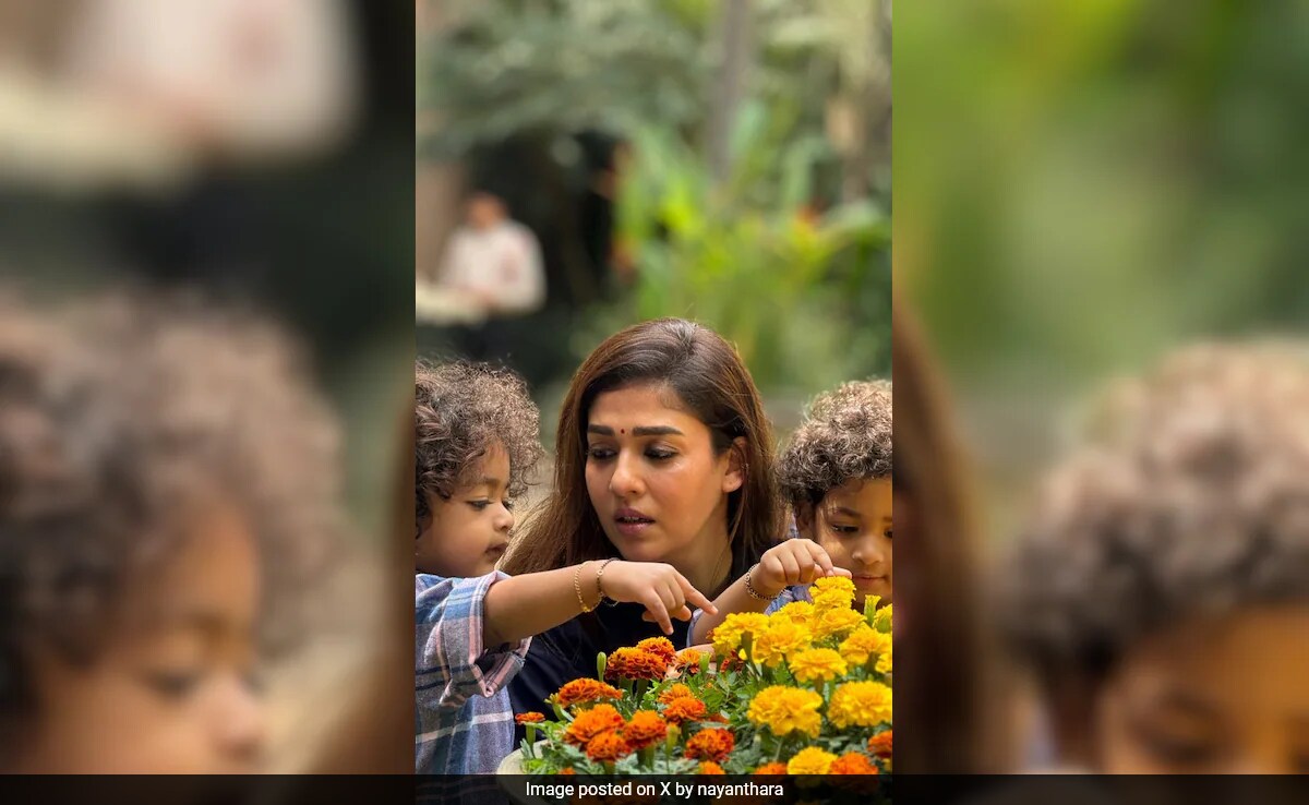 Nayanthara And Kids Uyir-Ulag's Fam-Jam. That's It. That's The Post
