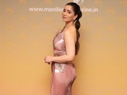 Sara Tendulkar Blooms In Shades Of Gold Wearing A Glorious Petal Amit Aggarwal Dress