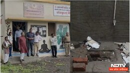 MP News: ठेकेदार की यहां चल रही मनमानी, तोड़ दिया कॉलेज में बना शौचालय, अब परेशान हो रही छात्राएं