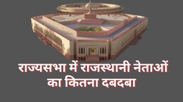राजस्थान की राज्यसभा सीटों पर दूसरे राज्यों के नेताओं का दबदबा, भाजपा-कांग्रेस दोनों ने बाहरियों को बनाया सांसद