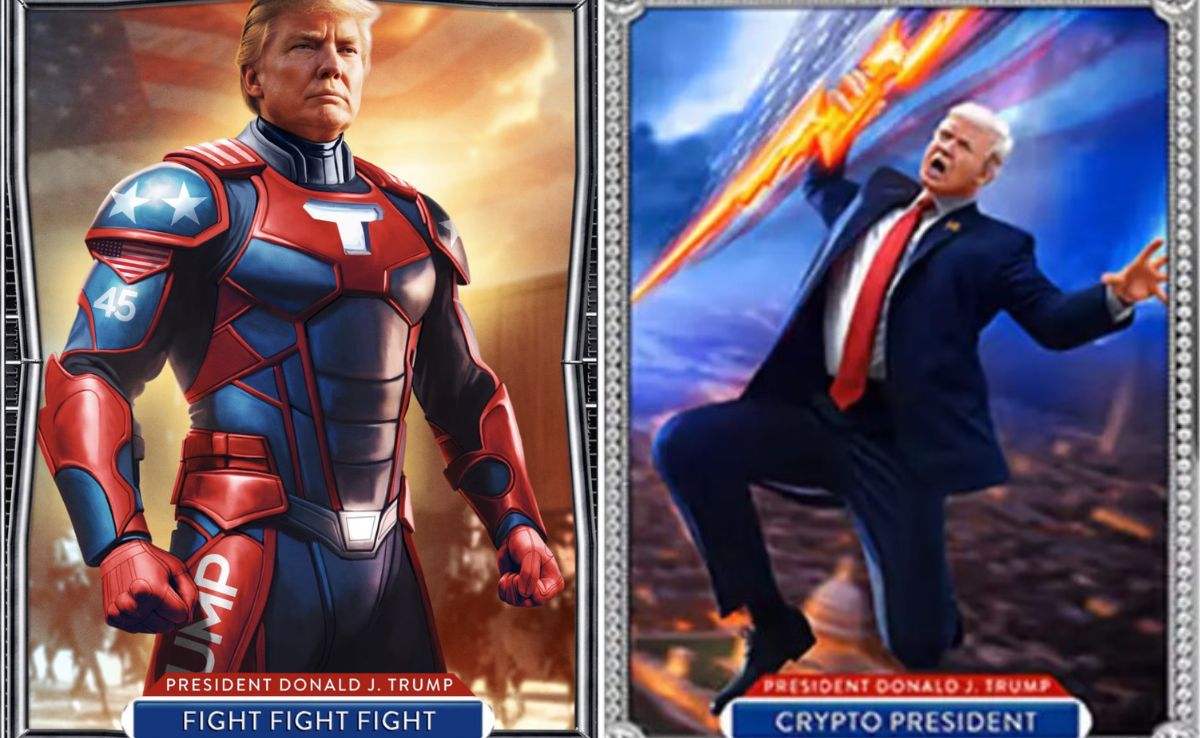 10pcs DONALD TRUMP 47th President Trading Cards - Collector Paper Cards With Case