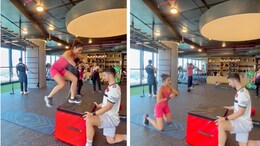 Nothing Beats Mid-Week Blues Like Rakul Preet Singh's Burpee Box Jump Over