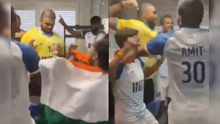PR Sreejesh: "चक दे इंडिया...", ब्रॉन्ज मेडल जीतने के बाद मना जश्न , जमकर नाचे श्रीजेश, Video