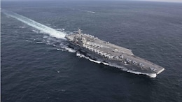 US Deploys Aircraft Carrier In Middle Eastern Waters Amid Tensions With Iran