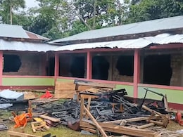 Assam Teacher Allegedly Shows Porn To Girl Students, Protesters Set School On Fire Assam Teacher Allegedly Shows Porn To Girl Students, Protesters Set School On Fire