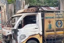 Arson, Vandalism Over Defacing Of Goddess Idol In Tripura's Jirania Arson, Vandalism Over Defacing Of Goddess Idol In Tripura's Jirania