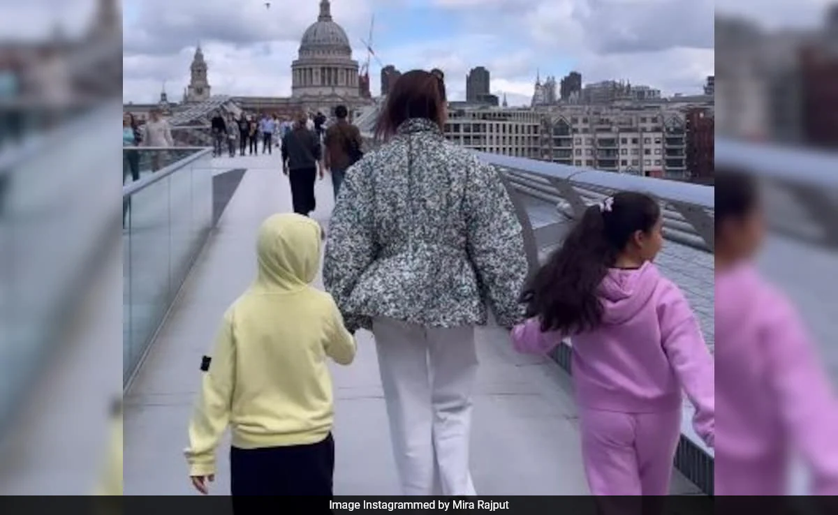 A Glimpse Of Mira Rajput With Kids Misha And Zain From Her "Travel Journal"