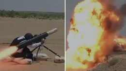 स्वदेशी एंटी-टैंक मिसाइल का पोखरण में सफल परीक्षण, जवानों के कंधे से ढाई किमी दूरी तक दुश्मन के ठिकानों को करेगा नेस्तानाबूद