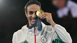 Hero's Welcome For Olympic Gender-Row Boxer Imane Khelif In Algiers