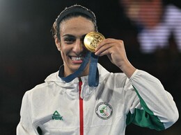 Hero's Welcome For Olympic Gender-Row Boxer Imane Khelif In Algiers