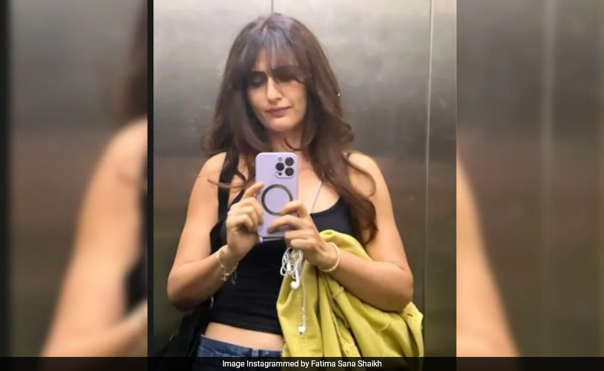 Inside Fatima Sana Shaikh's Good Hair Day: "And The Bangs Are Back"