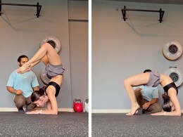 Alaya F's Flexible Forearm Stand and 180-Degree Leg Movement Is "Lifting Spirits" Alaya F's Flexible Forearm Stand and 180-Degree Leg Movement Is "Lifting Spirits"