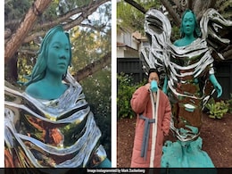 Watch: Mark Zuckerberg Unveils Giant Statue Of Wife Priscilla, Calls It "Roman Tradition" Watch: Mark Zuckerberg Unveils Giant Statue Of Wife Priscilla, Calls It "Roman Tradition"