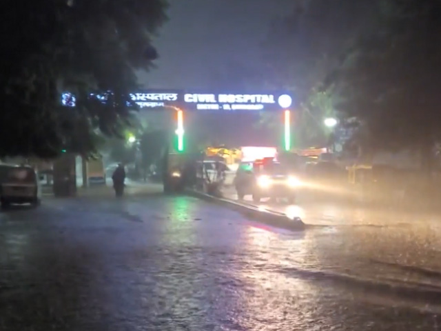 Heavy Rains Lash Gurugram, Massive Waterlogging Reported