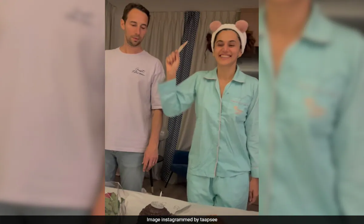 Inside Taapsee Pannu's Birthday Celebrations In Paris With Husband Mathias Boe