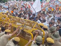 पाली में सीरवी समाज का कलेक्ट्रेट पर बड़ा विरोध-प्रदर्शन, पुलिस से धक्कामुक्की, दो महिलाएं घायल