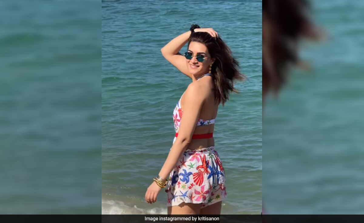 DND "Beach Baby" Kriti Sanon, She Is On A Greek Holiday. See New Post