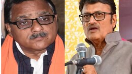 झुंझुनूं में भाजपा प्रदेश प्रभारी राधामोहन अग्रवाल का विरोध, राजेंद्र राठौड़ के कथित अपमान के कारण बिफरे हैं लोग
