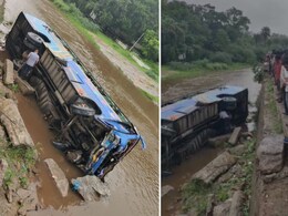 Sirohi Road Accident: गुजरात से रामदेवरा दर्शन के लिए आ रहे श्रद्धालुओं की बस नदी में गिरी, 42 घायल, गंभीर रूप से घायल 15 रेफर