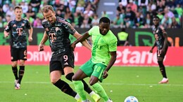 Harry Kane Helps Bayern Munich To Win At Wolfsburg On Vincent Kompany Debut
