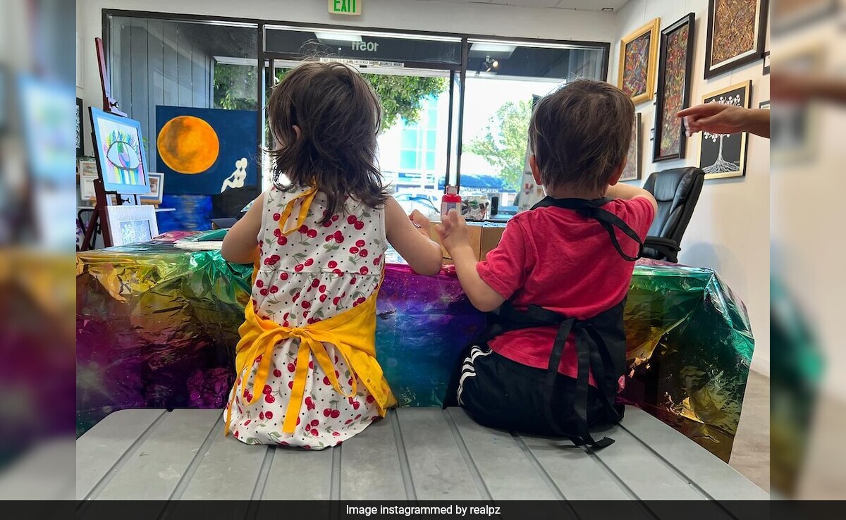 Preity Zinta's Daughter Gia And Son Jai Begin School: "Excited And Nervous For My Little Ones"