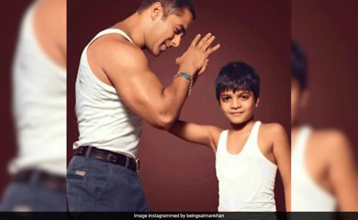 Salman Khan Struck Throwback Gold In His Photo Archive. See Pic With Nephew Ayaan Agnihotri