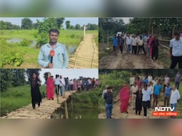 अब बांस-बल्ली के पुल से मिलेगी आजादी, NDTV की खबर का दिखा असर, ऐसे पहुंचा प्रशासन अब बांस-बल्ली के पुल से मिलेगी आजादी, NDTV की खबर का दिखा असर, ऐसे पहुंचा प्रशासन