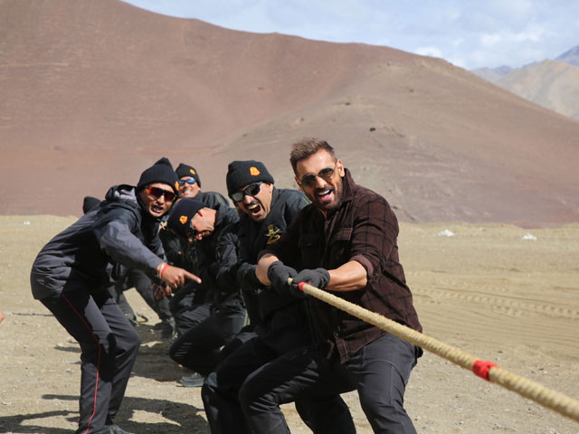 John Abraham Celebrates Independence Day With Soldiers On NDTV's 'Jai Jawan'