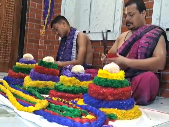 Special 'Pata Rakhis' Adorn Idols Of Lord Jagannath, Lord Balabhadra On Rakshabandhan