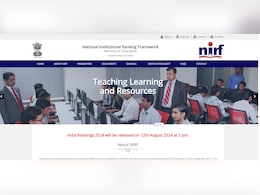 NIRF Ranking 2024: एनआईआरएफ रैंकिंग 12 अगस्त को जारी होगी, जान सकेंगे देश के टॉप यूनिवर्सिटी की नई लिस्ट NIRF Ranking 2024: एनआईआरएफ रैंकिंग 12 अगस्त को जारी होगी, जान सकेंगे देश के टॉप यूनिवर्सिटी की नई लिस्ट