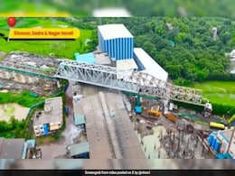 100-Metre-Long 'Make In India' Bridge Launched For Bullet Train Project 100-Metre-Long 'Make In India' Bridge Launched For Bullet Train Project