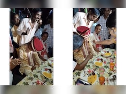 दूल्हे को मिठाई खिलाने के लिए साली ने चली चाल, जीजा भी निकले स्मार्ट, किया कुछ ऐसा, हंस-हंसकर लोगों का हुआ बुरा हाल