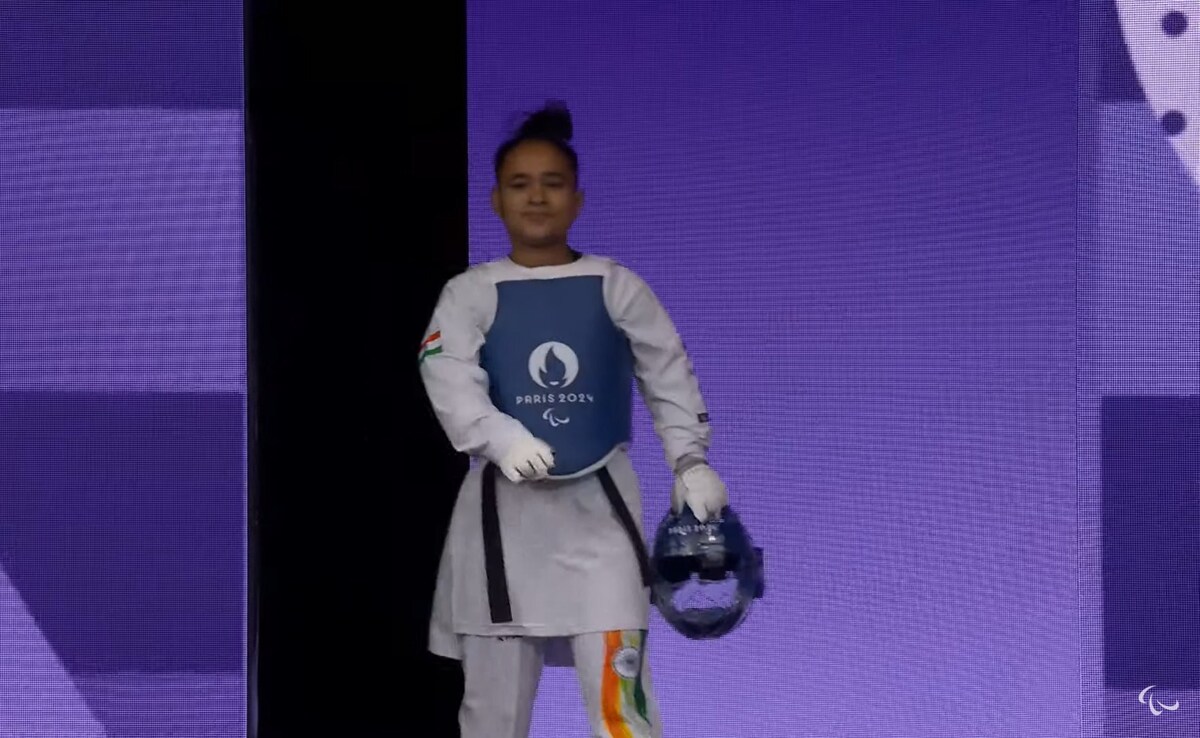 Nursing Injury, Indias Aruna Tanwar Loses In Taekwondo Paralympics Round Of 16