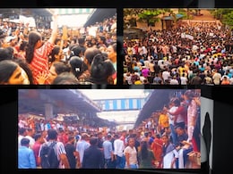 बदलापूर तापलं! चिमुरडीवर अत्याचार प्रकरणात रेल्वे रोखली, रिक्षा बंद, शाळेच्या गेटवर मोठी गर्दी बदलापूर तापलं! चिमुरडीवर अत्याचार प्रकरणात रेल्वे रोखली, रिक्षा बंद, शाळेच्या गेटवर मोठी गर्दी