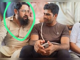 अर्शद नदीमनं चोळलं भारताच्या जखमेवर मीठ, लष्करच्या दहशतवाद्यासोबत दिसला पाकिस्तानचा चॅम्पियन, Video