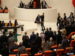 Video: Massive Brawl In Turkish Parliament, Blood On Floor As MPs Fight Video: Massive Brawl In Turkish Parliament, Blood On Floor As MPs Fight