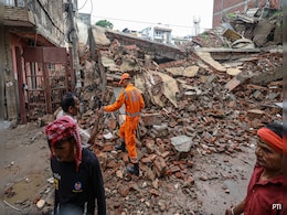 Two-Storey Banquet Hall Collapses In Delhi During Heavy Rain, 1 Dead Two-Storey Banquet Hall Collapses In Delhi During Heavy Rain, 1 Dead